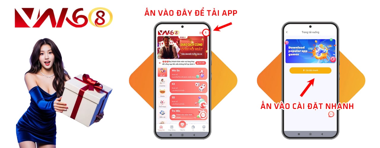 Cách tải ứng dụng VN168 về thiết bị an toàn và nhanh chóng